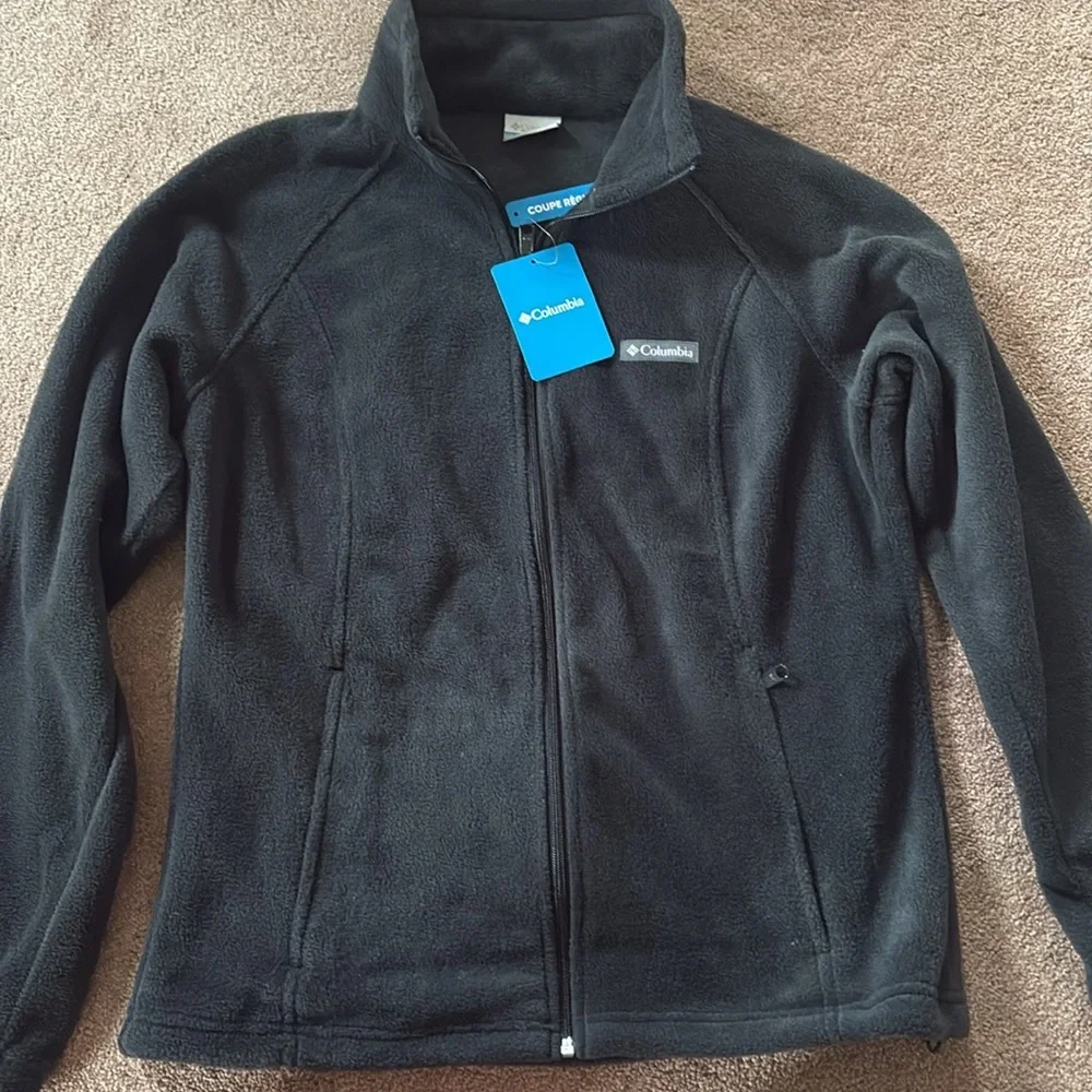 Columbia Benton Springs fleece zip up large new